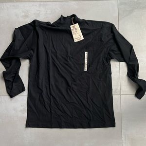Muji mock neck shirt new with tags